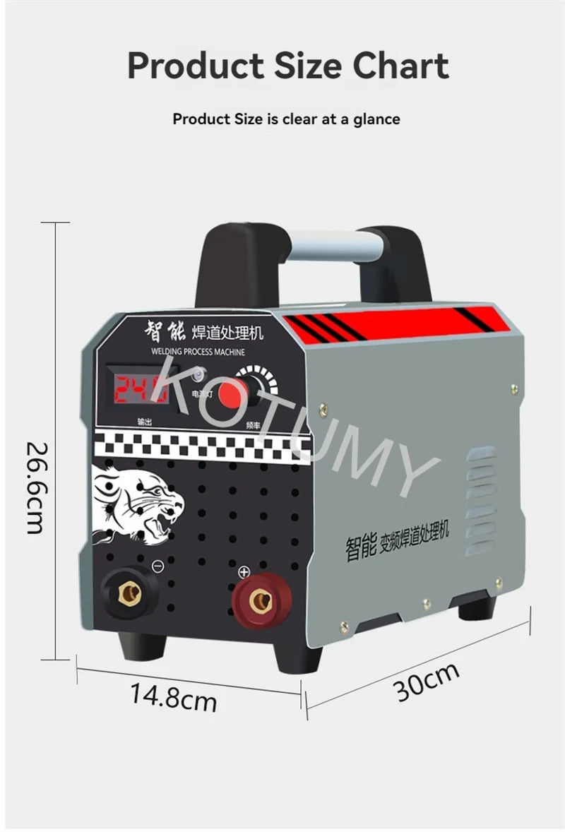 220v Welding Bead Processor Stainless Steel Brush Type