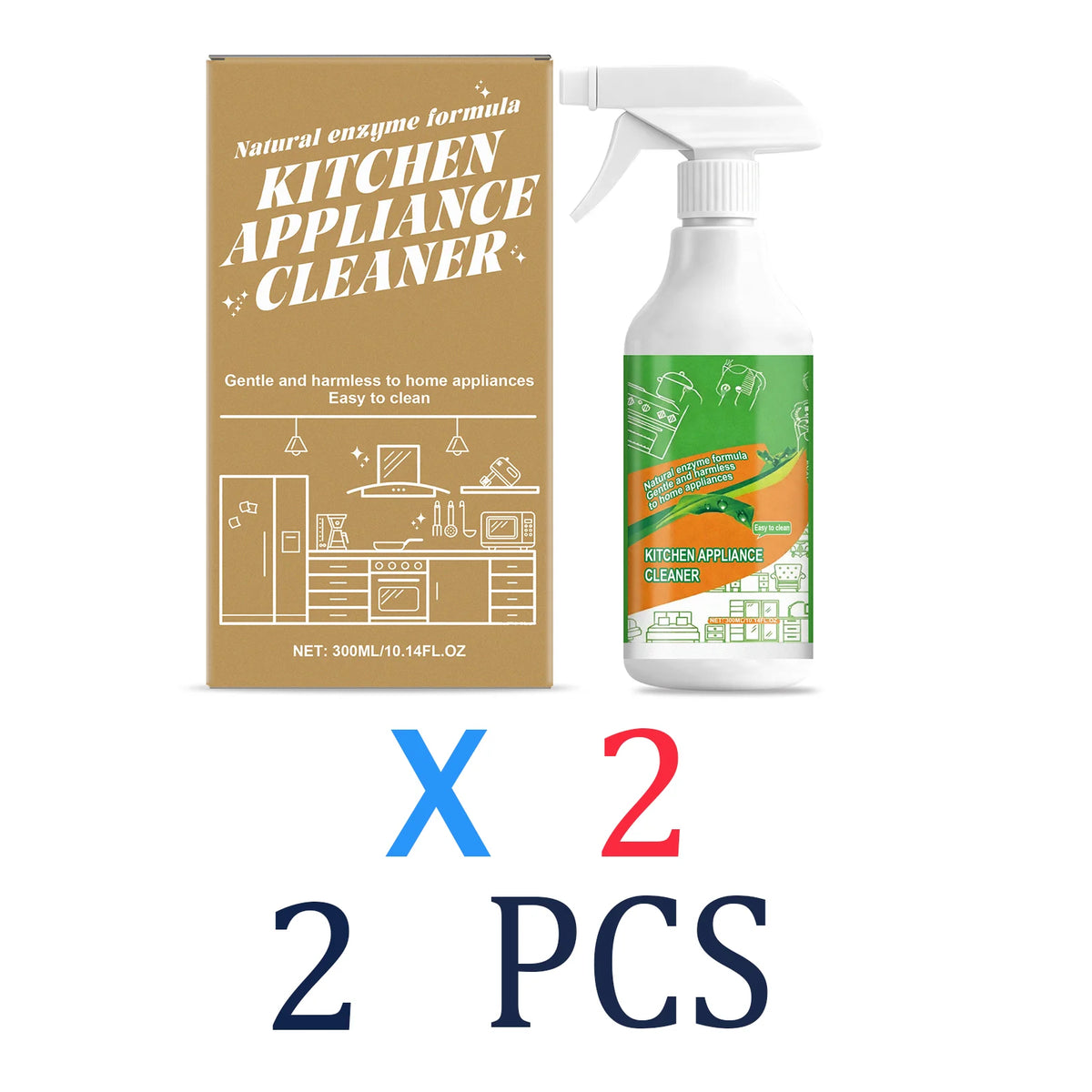 300ml Degreaser Spray Multi Purpose Appliance Cleaner Heavy