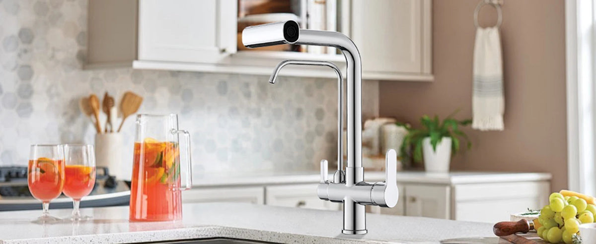 Feiyu Touch Filter Sink Faucet Pull Down Cold