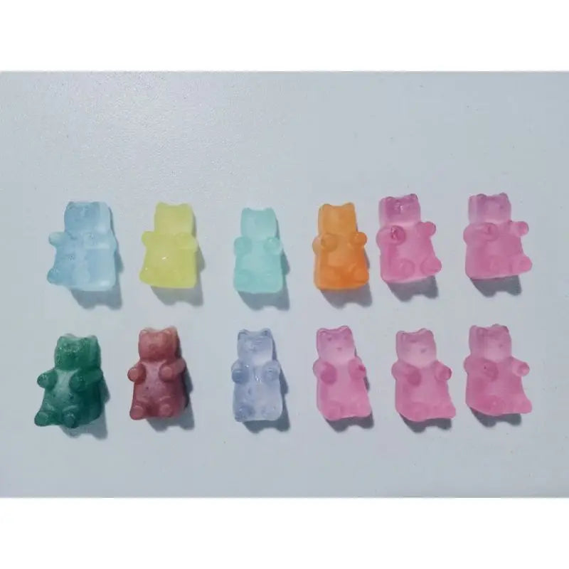 Gummy Bear Candy Silicone Mold Cake Chocolate Fondant