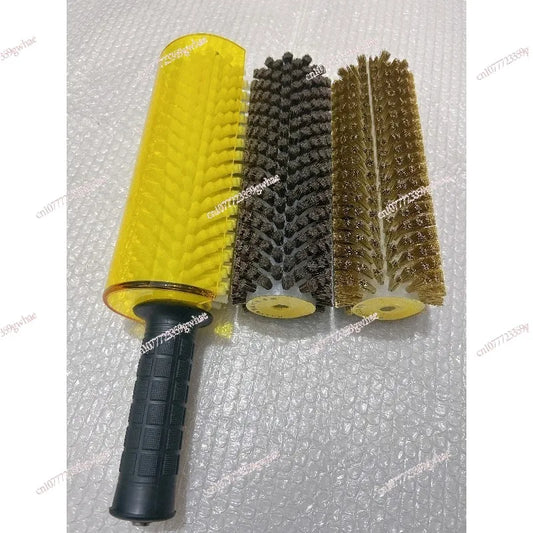 Ski Waxing Brush Roller Polishing Brush Nylon Horse