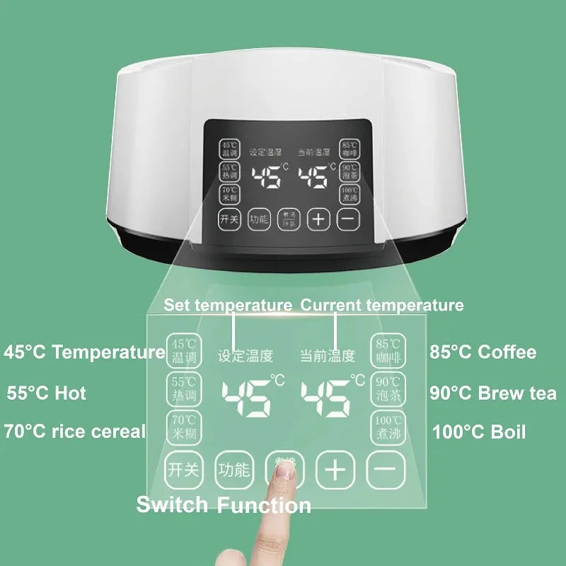 3l Electric Kettle Baby Thermostat Milk Warmer 24h