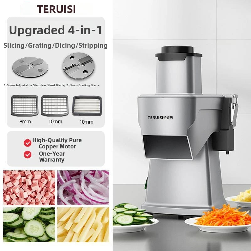 Commercial Multi-Function Electric Vegetable Cutter Automatic