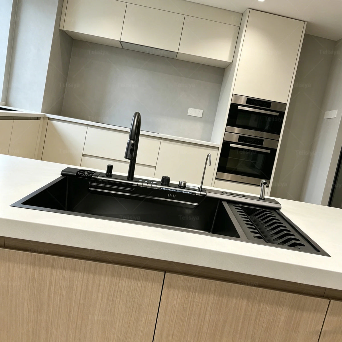 Modern Sinks Stainless Steel Sink Extra Large Slot