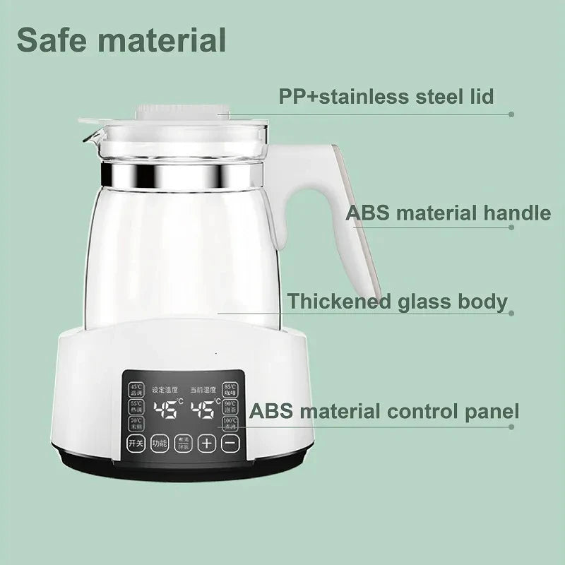 3l Electric Kettle Baby Thermostat Milk Warmer 24h