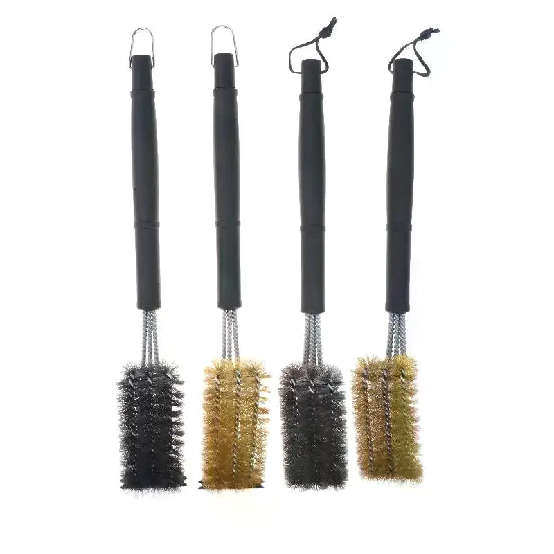 Grill Cleaning Brush Rust Resistant Metal Bbq Scrubber