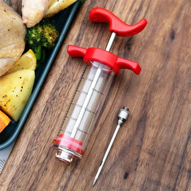 Meat Injector Syringe Marinade Flavor Injector Marinade Injector