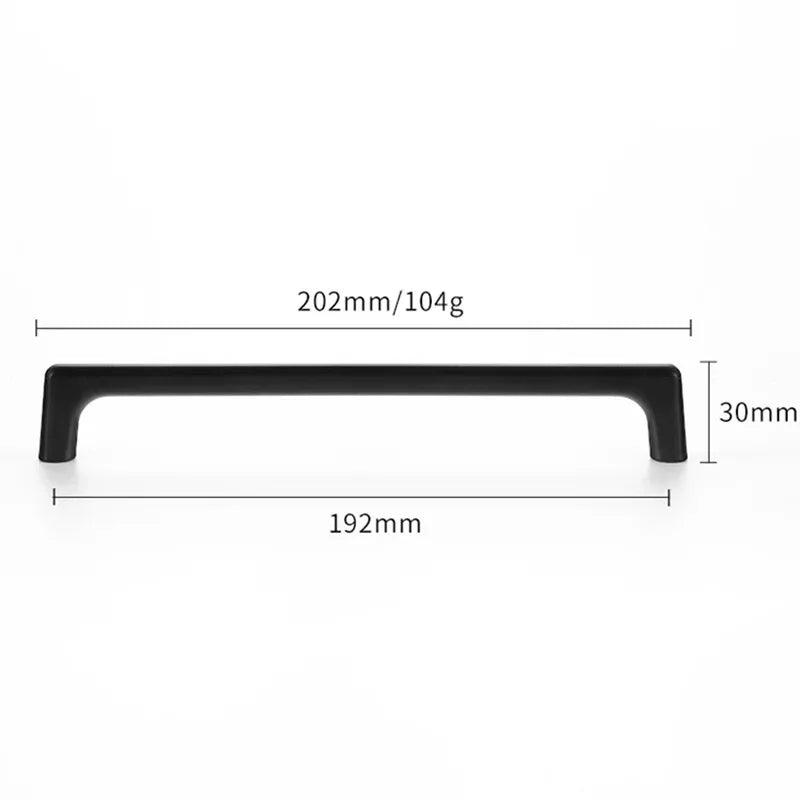 Silver Cabinet Storage Handles 96-320mm Dressers Cupboard Closet