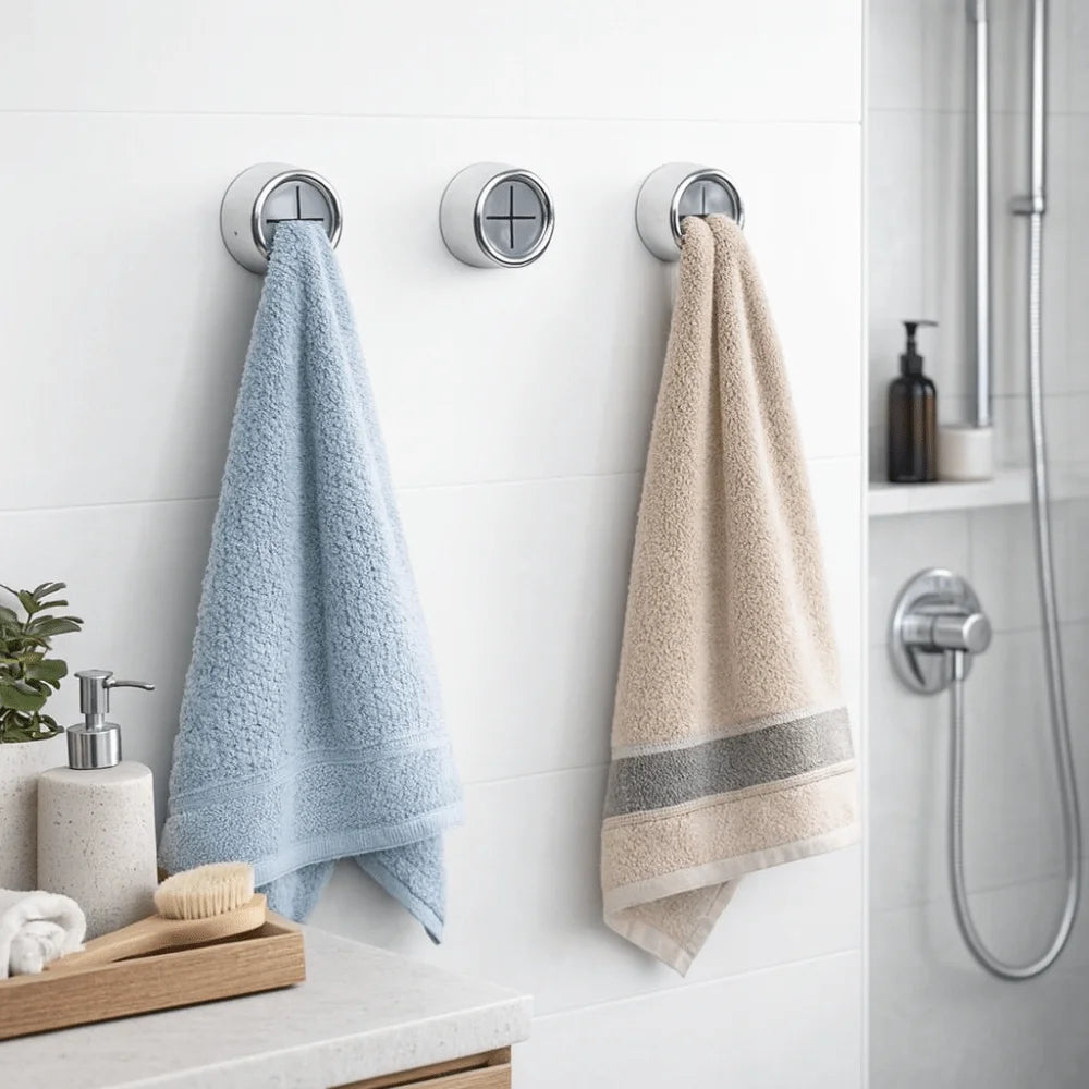 Pieces Round Dishcloth Clip Self Adhesive Wall Mounted