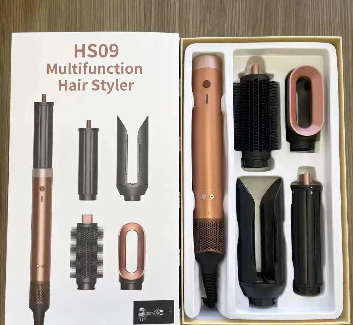 Eu Hs09 Multil Hair Styler Auto Curling Dryer