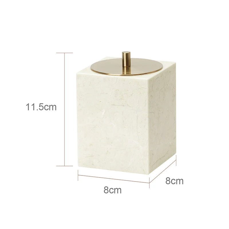 Crema Nuova Natural Marble Bathroom Elegent Soap Dish