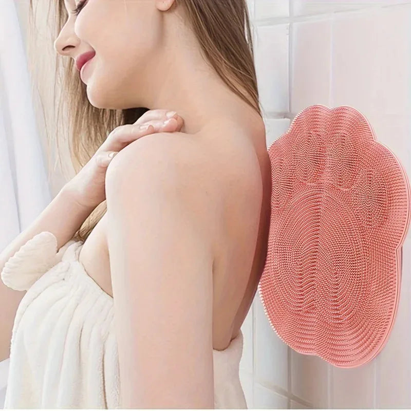 1pcs Lazy Foot Wash Scrubbing Mat Bathroom Non-Slip