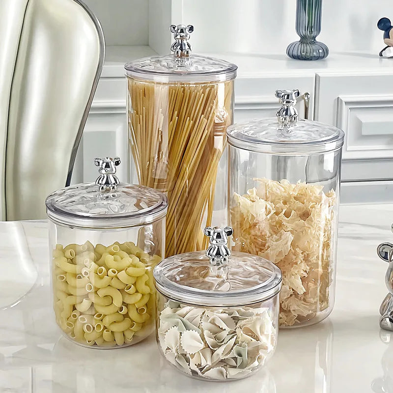 Airtight Food Storage Container Lid Plastic Sealed Storage