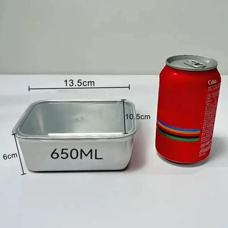 Stainless Steel Food Storage Container Lid - Airtight