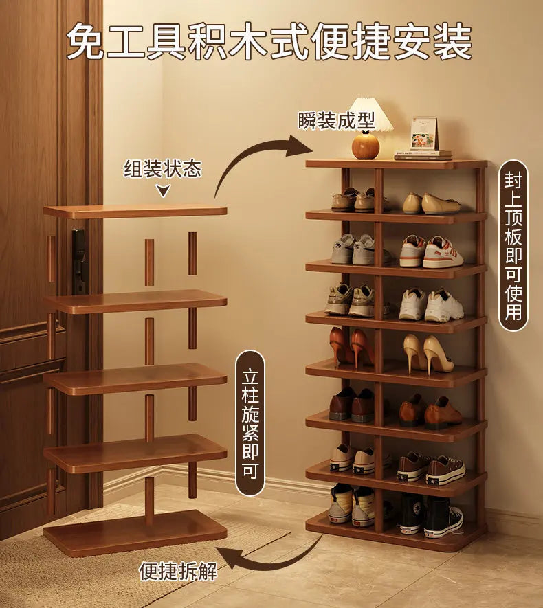 Organizer Shelf Shoe Rack Designs Space Saving Luxury