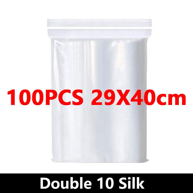 Small Zip Lock Plastic Bags Reclosable Transparent Bag