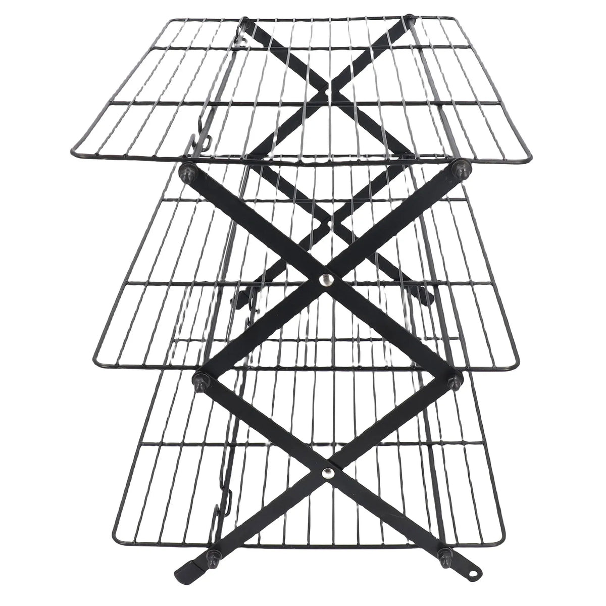 Multi Layer Baking Cooling Rack Foldable Rectangular Iron