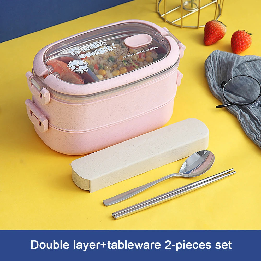 Multi-Layer Bento Box Thermal 304 Stainless Steel Lunch