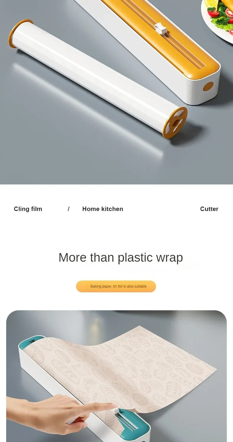 In Food Film Dispenser Wrap Dispenser Cutter Storage
