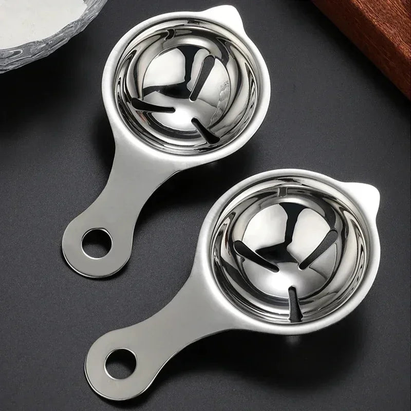 Egg Yolk Separator Stainless Steel Eggs White Filter