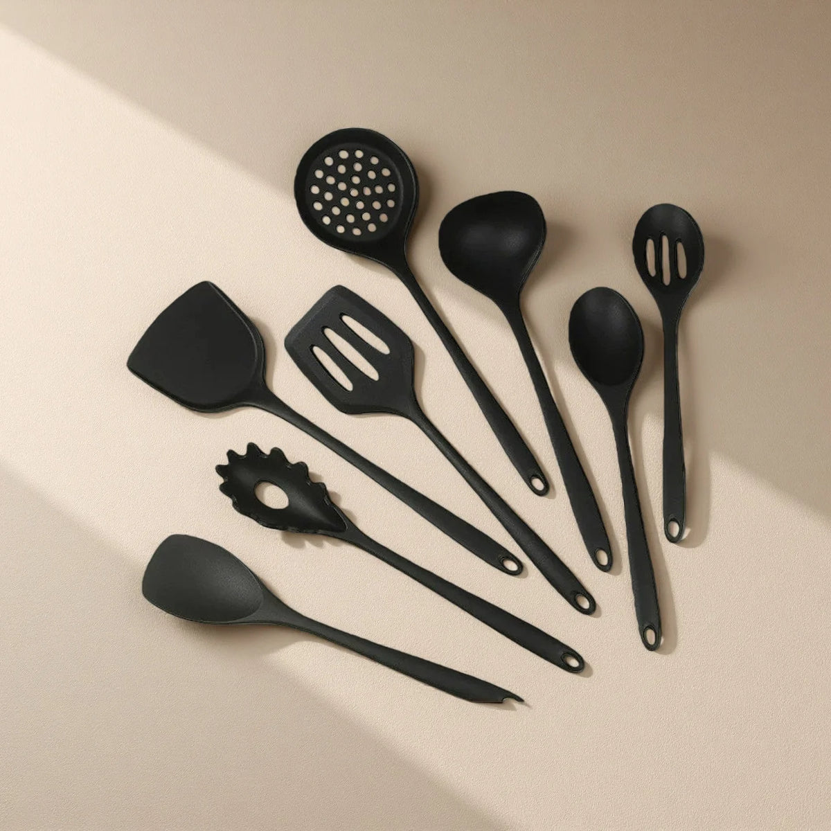 1/4/8pcs Silicone Cooking Utensils Utensils Non-Stick Cookware