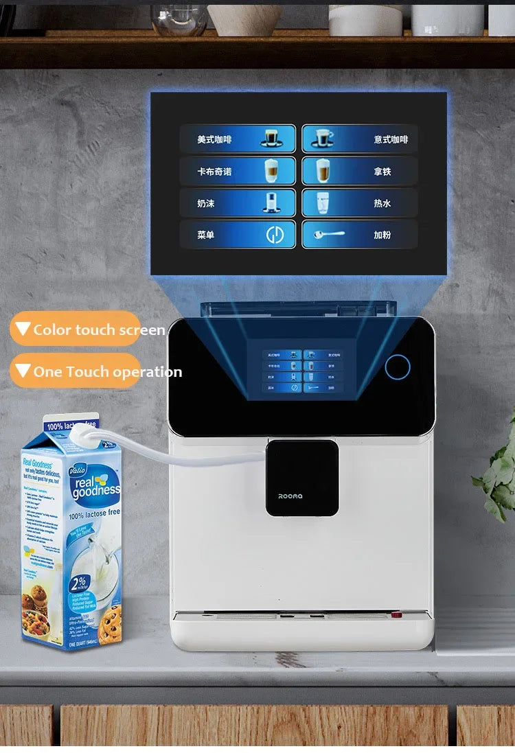 220v Fresh Ground Coffee Machine Fully Automatic Espresso