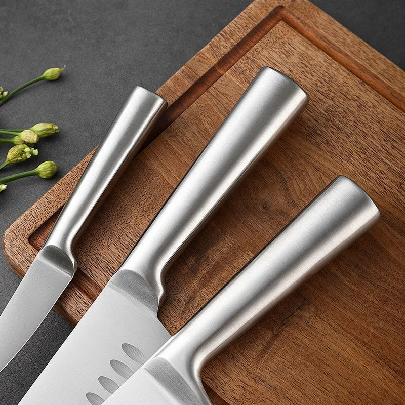 5-Piece Knife Stainless Steel Sharp Chefs Peeler Suitable