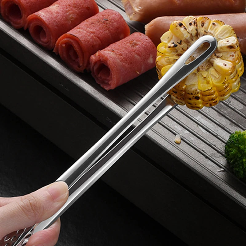 Tongs Barbecue Grill Tongs Cooking Tweezers Stainless Steel