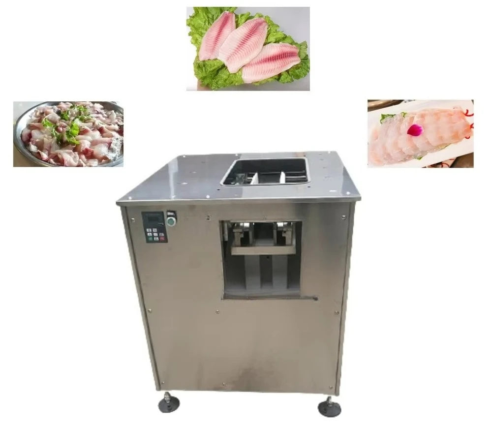 Salmon Fish Meat Slicing Slicer Squid Octopus Beef