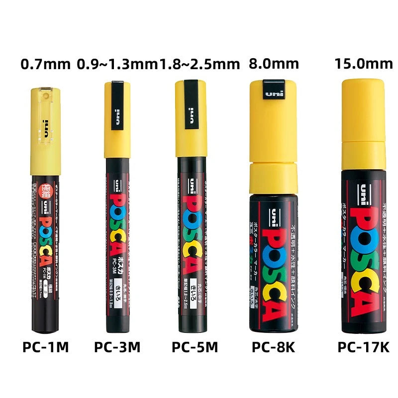 Uni Posca Full Marker Pen Storage Bag Pc-1m