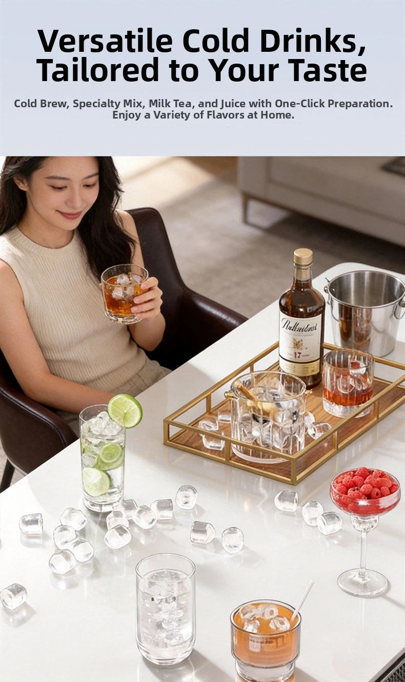 Mini Ice Maker Machine Dorm Student Automatic Ice