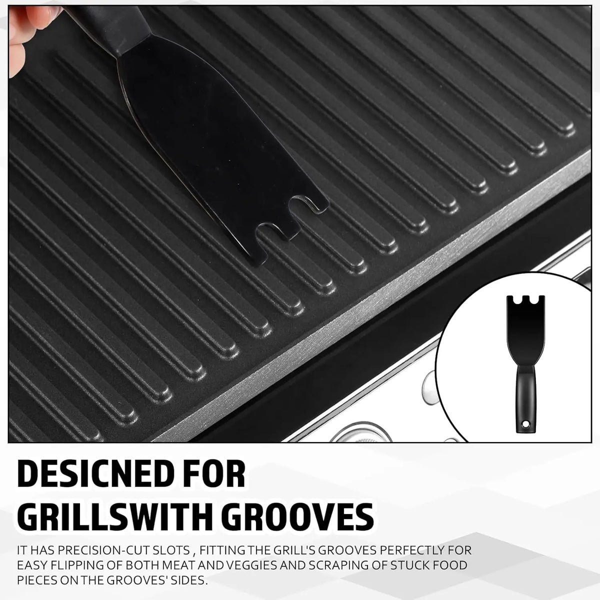 Grill Scraper Spatula George Foreman Other Indoor Grills
