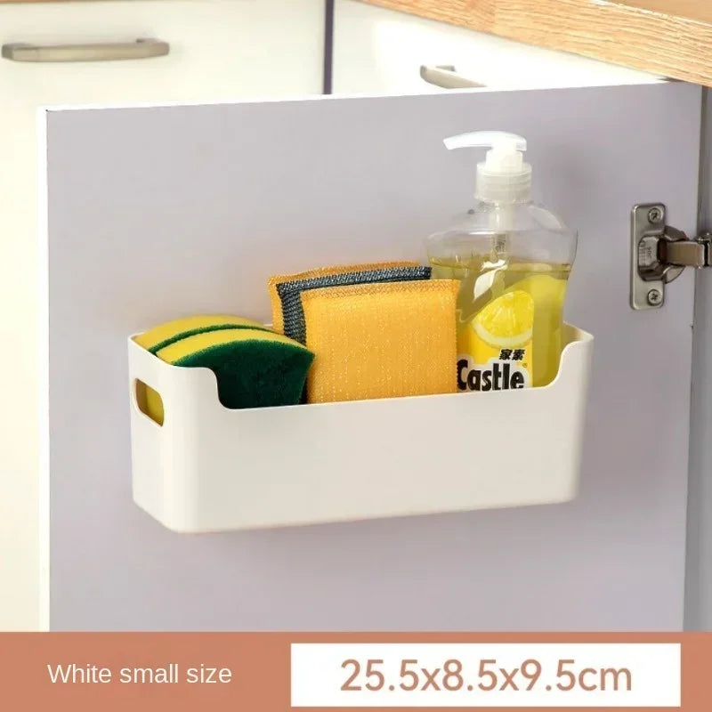 Non Perforated Cling Film Rack Inside Cabinet Wall
