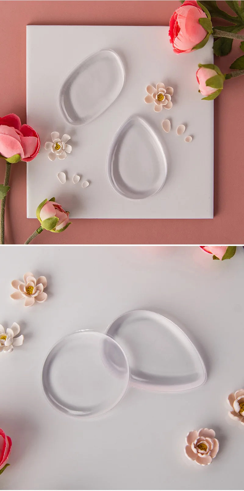 Polymer Clay Flower Petals Silicone Mat Diy Three-Dimensional