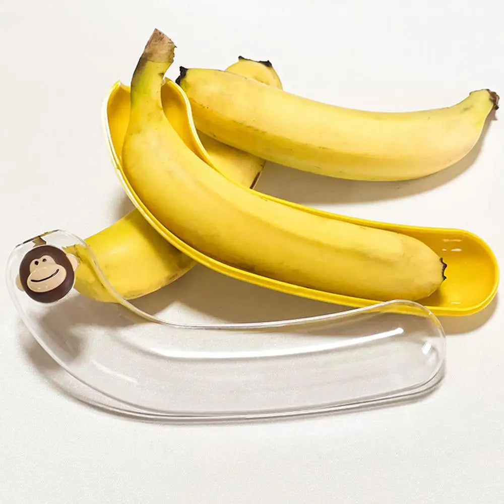 Banana Saver Case Reusable Anti-Squeezing Banana Shaped Food