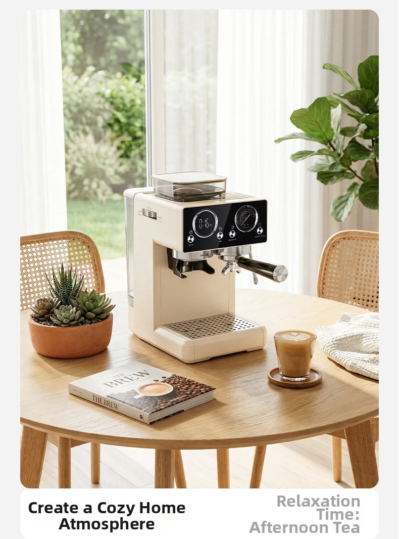 20bar Semi-Auto Espresso Machine Smart Touch Control Built-In