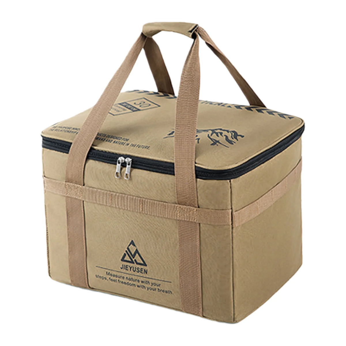 30/42l Camping Organizer Waterproof Oxford Cloth Picnic Bag