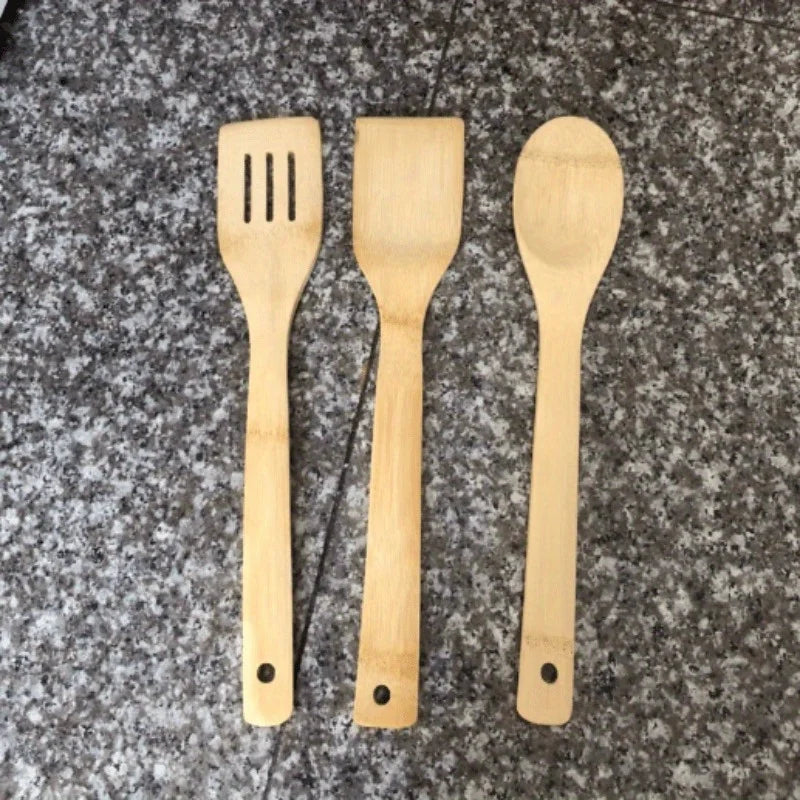 Kitchenware Bamboo Spatula Spoon Non-Stick Cooking Spatula Bamboo