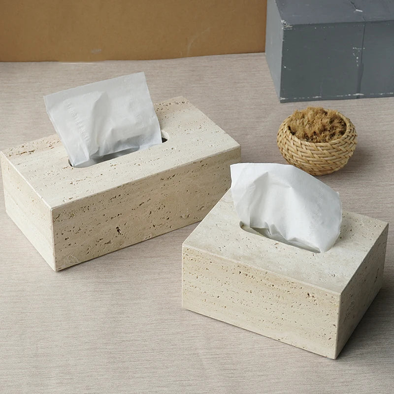 Beige Travertine Bathroom Natural Marble Soap Dispenser Soap