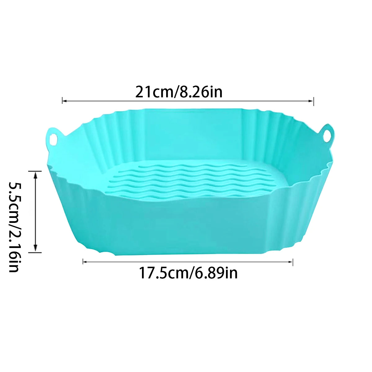 Air Fryer Silicone Liners Pot Airfryer Basket Cooking