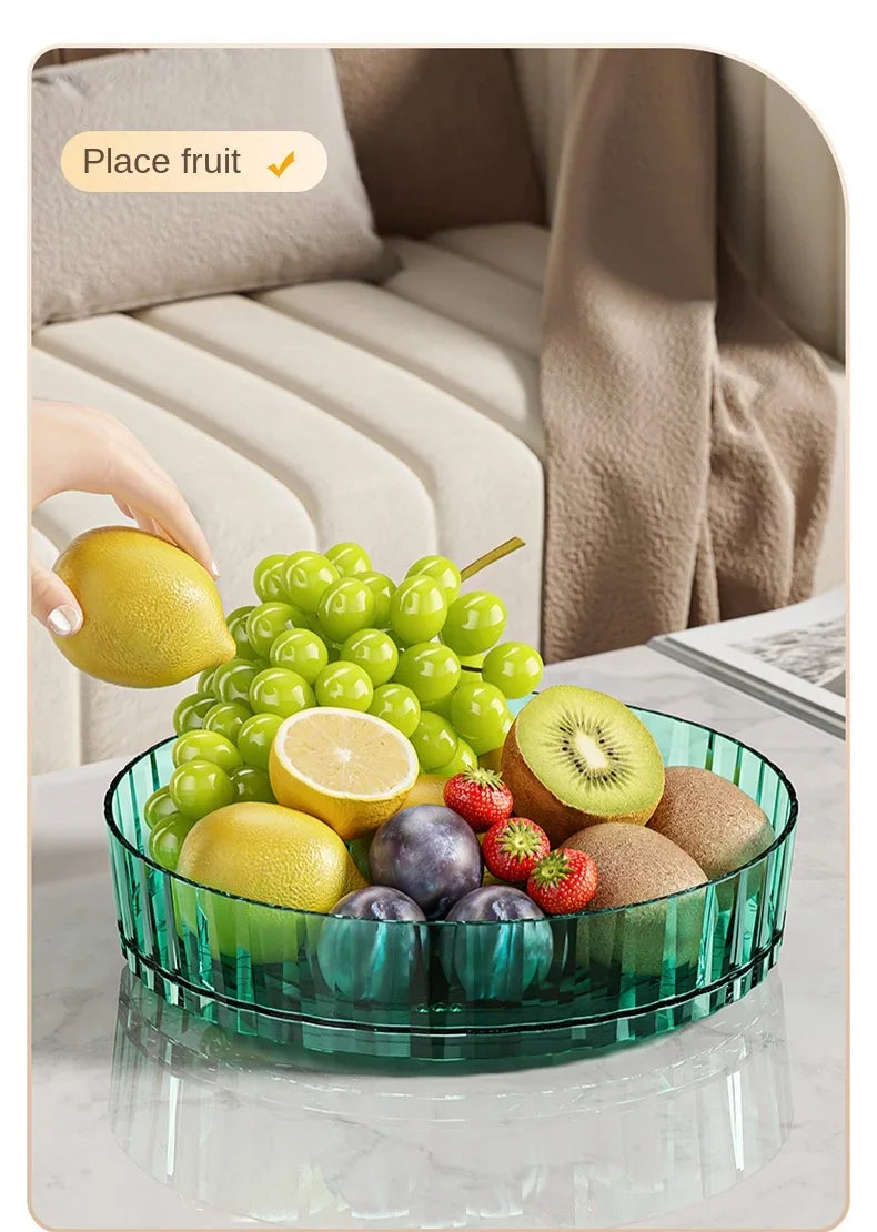 360 Rotating Seasoning Storage Tray Pantry Cabinet Turntable