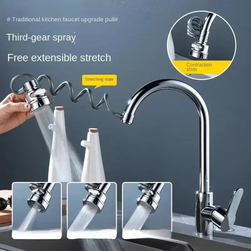 Modes Sink Faucet 360 Degree Rotation Filter Extension