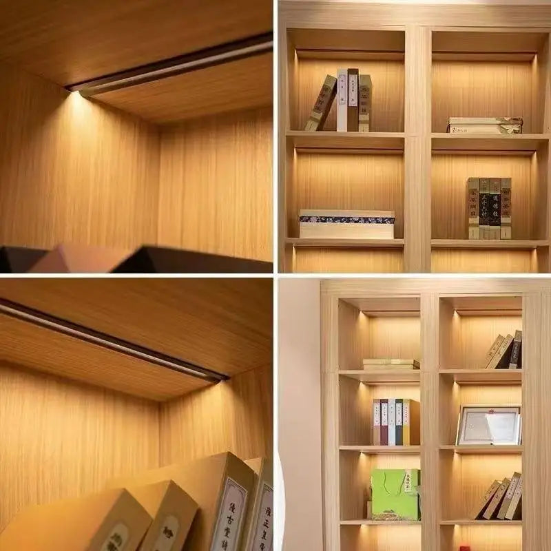 45degree Glowing Recessed Led Cabinet Light Aluminum Profile