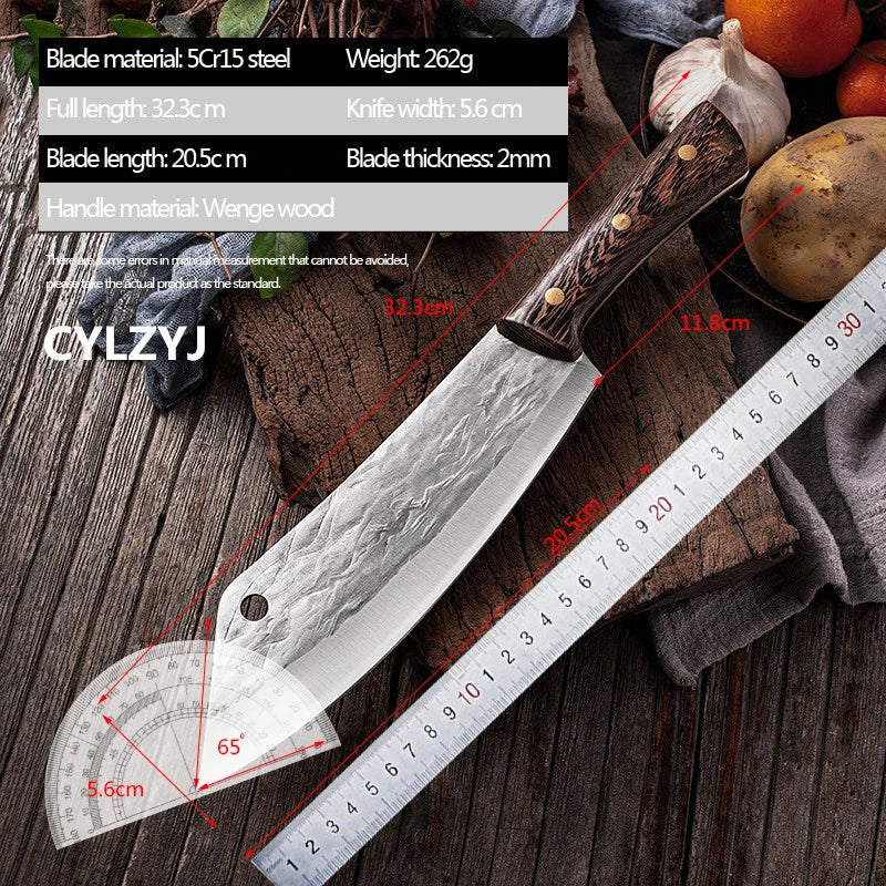 Forged Boning Knife Butcher Knife Stainless Steel Meat