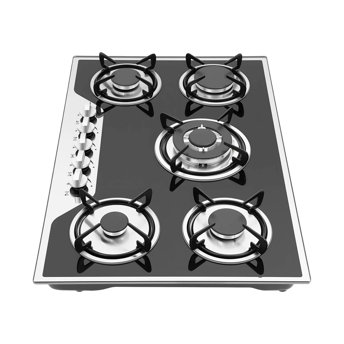 Burners Built-In Gas Stove Dual Fuel Ng/Lpg Convertible