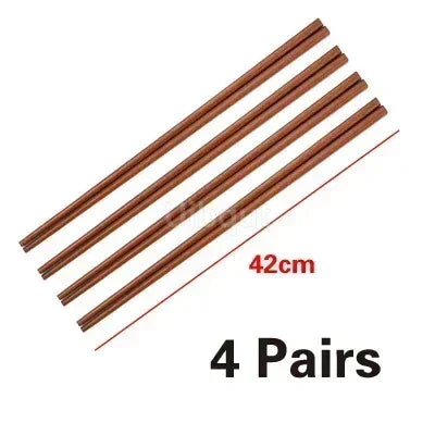 Long Chopsticks Noodles Fried Pot Chinese Style Wooden