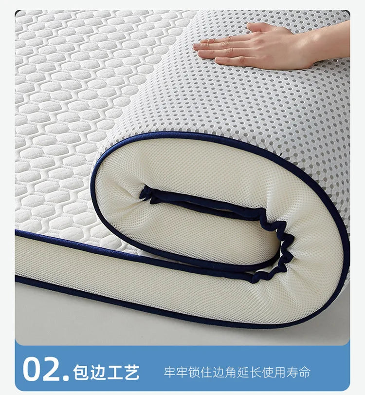 Latex Foam Mattress Topper Bed Thicken Memory Sponge