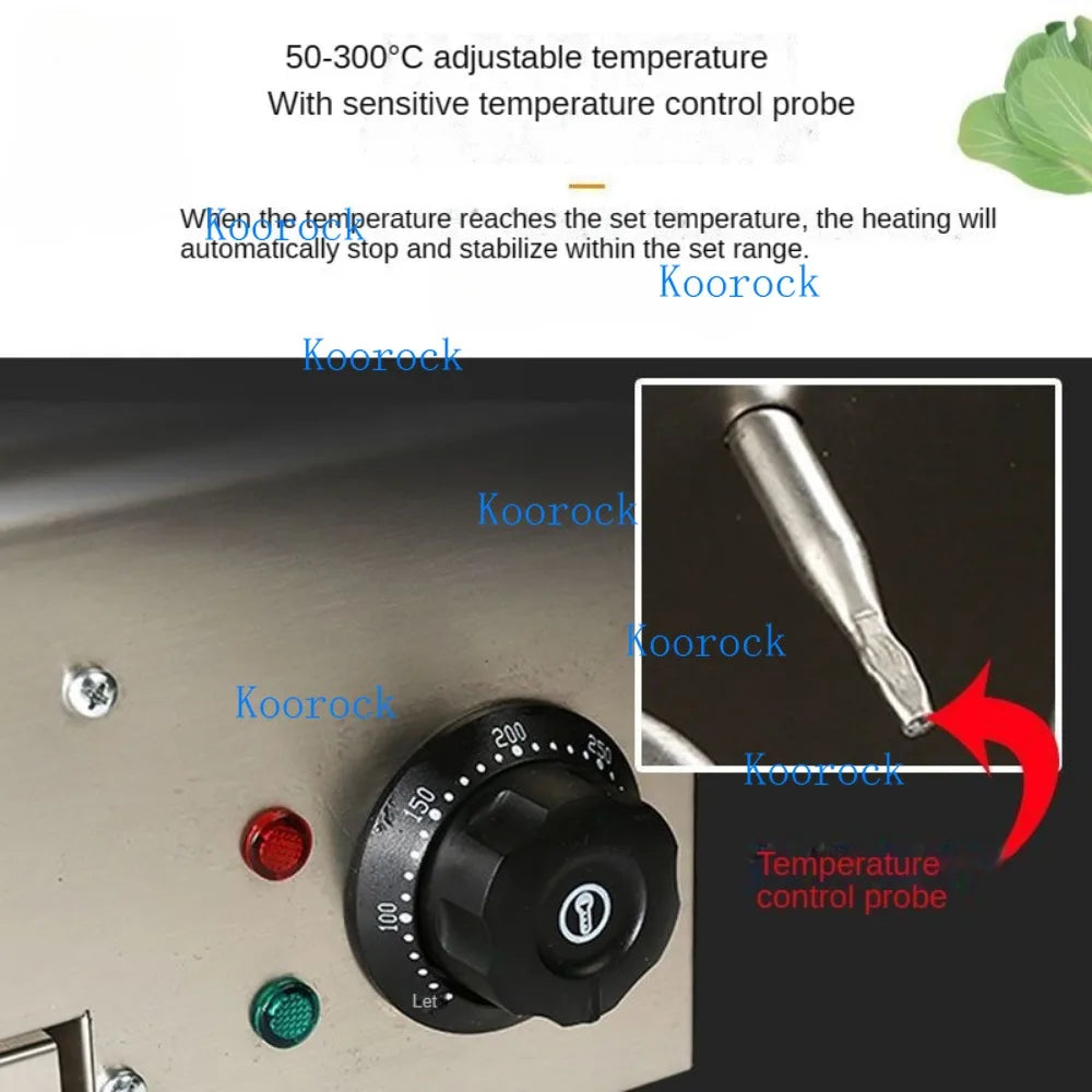 Electric Barbecue Grill Commercial Smoke-Free Indoor Stainless