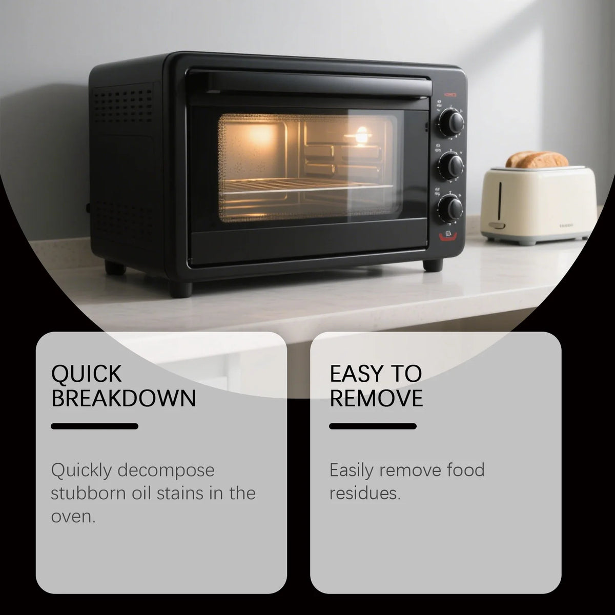 Oven Grill Cleaner - Daily Convenient Cleaning Oven