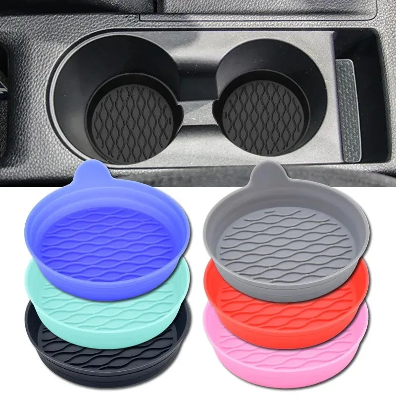 Non-Slip Car Coaster Universal Silicone Mat Car Water